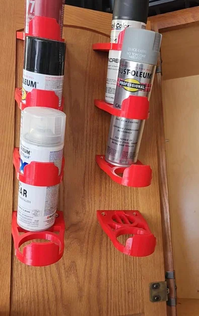 Giá treo bình sơn xịt (Spray Can Holder) 3D tiện lợi - Image 2
