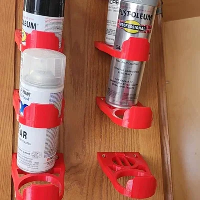 Giá treo bình sơn xịt (Spray Can Holder) 3D tiện lợi