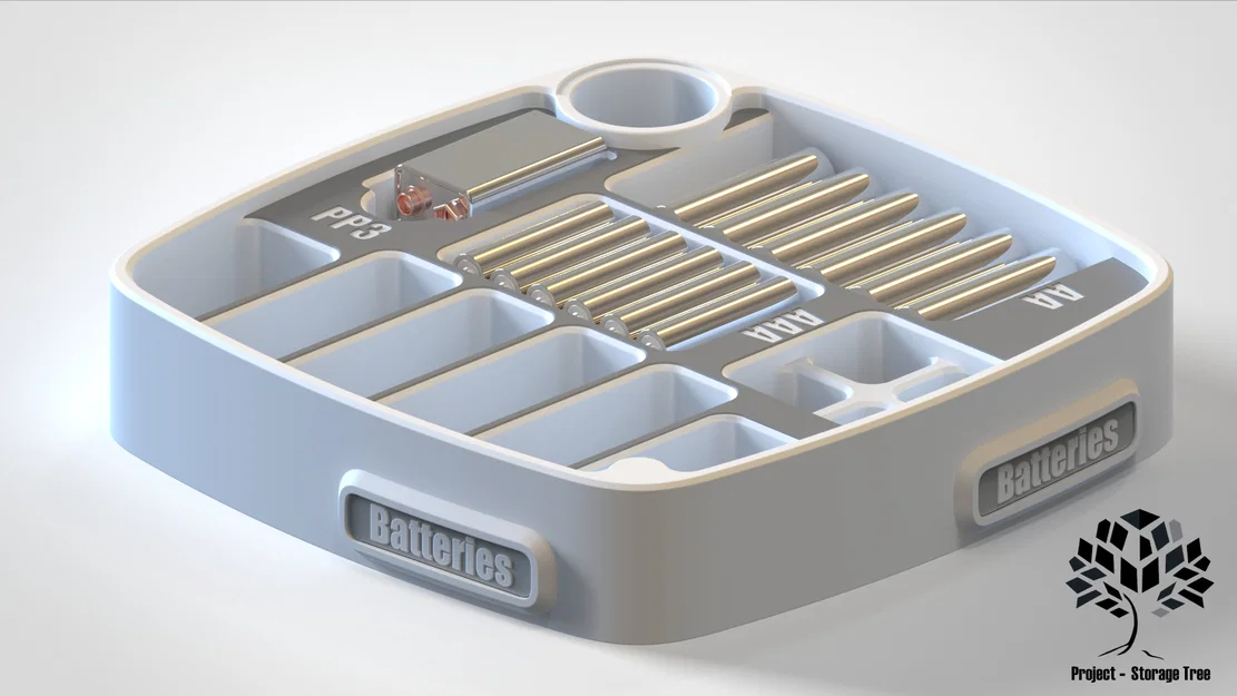 Storage Tree - Leaf để lưu trữ pin - Image 2