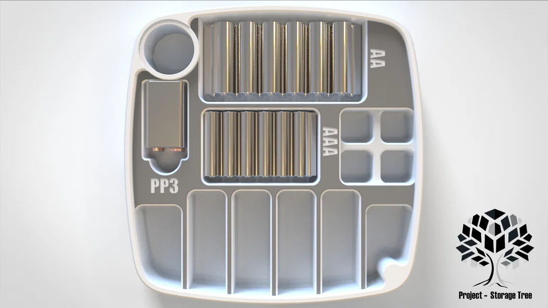 Storage Tree - Leaf để lưu trữ pin - Image 3