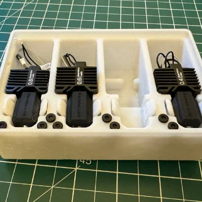 Giá đỡ Hot End Bambu Gridfinity cho MDS (4x4x5U)