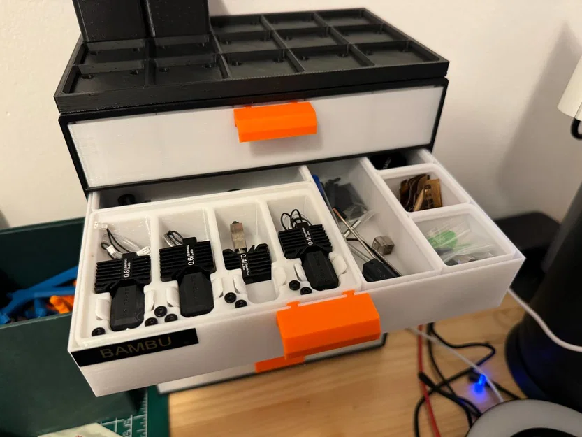 Giá đỡ Hot End Bambu Gridfinity cho MDS (4x4x5U) - Image 2