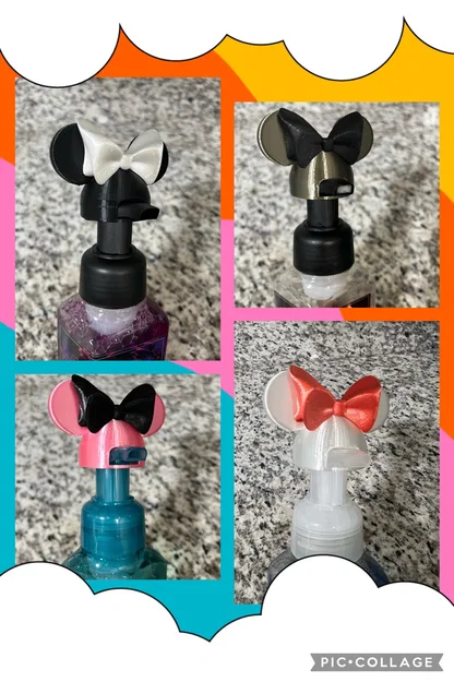 Đầu vòi Bath & Body Works tai Mickey kèm nơ thay đổi (Interchangeable Bow) - Image 2