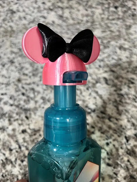 Đầu vòi Bath & Body Works tai Mickey kèm nơ thay đổi (Interchangeable Bow) - Image 9