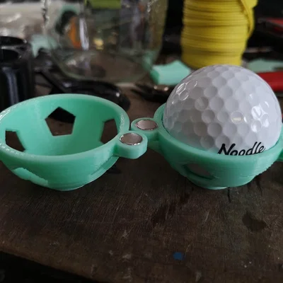 Stencil đánh dấu bóng golf kiểu Soccer (Golf Ball Soccer Marker Stencil)