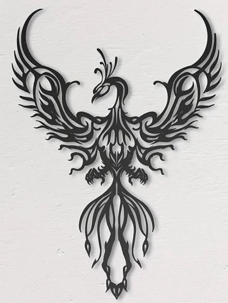 Mô hình trang trí treo tường chim Phượng Hoàng (Phoenix) độc đáo - Image 1