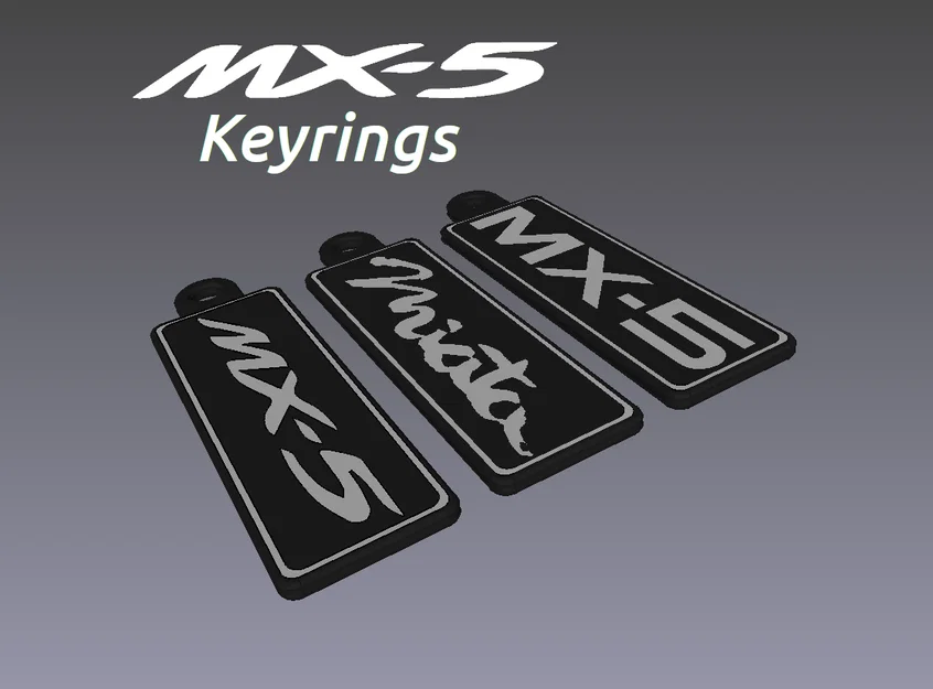 Móc khóa Mazda MX-5 - Miata - Image 1