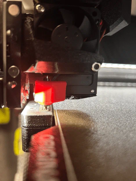Bàn Chải Gạt Nozzle Trước Khi Leveling Cho Prusa XL - Image 3