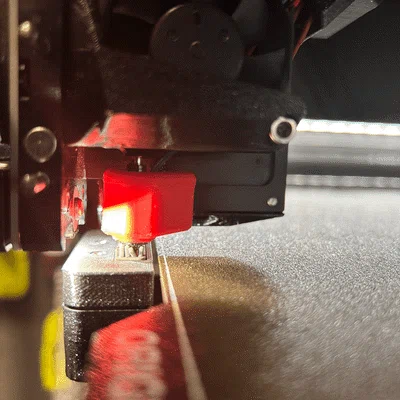 Bàn Chải Gạt Nozzle Trước Khi Leveling Cho Prusa XL
