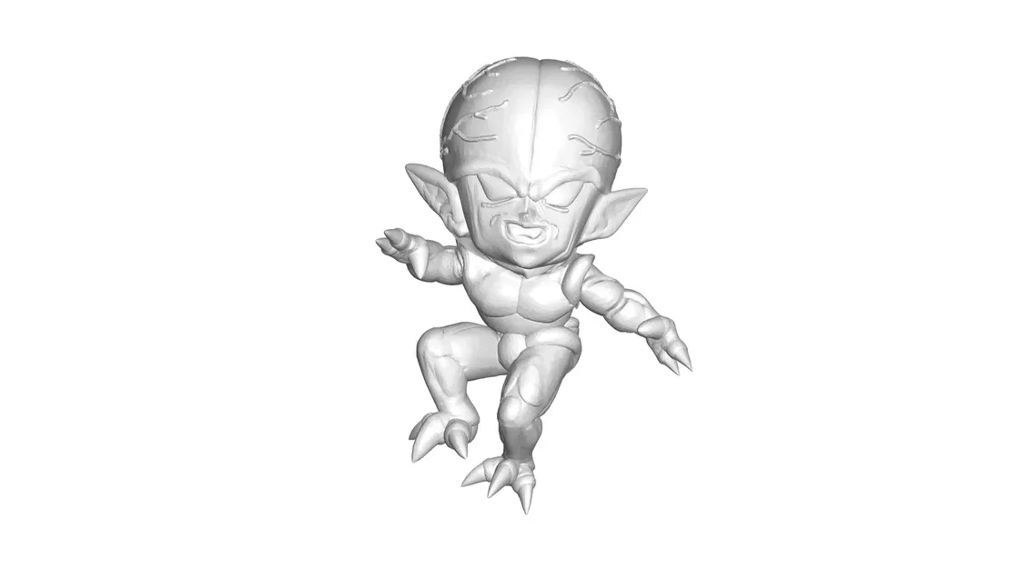 Bộ sưu tập 5 mô hình 3D Dragon Ball (Cell, Trunks, Gohan, Saibaman) - Image 3