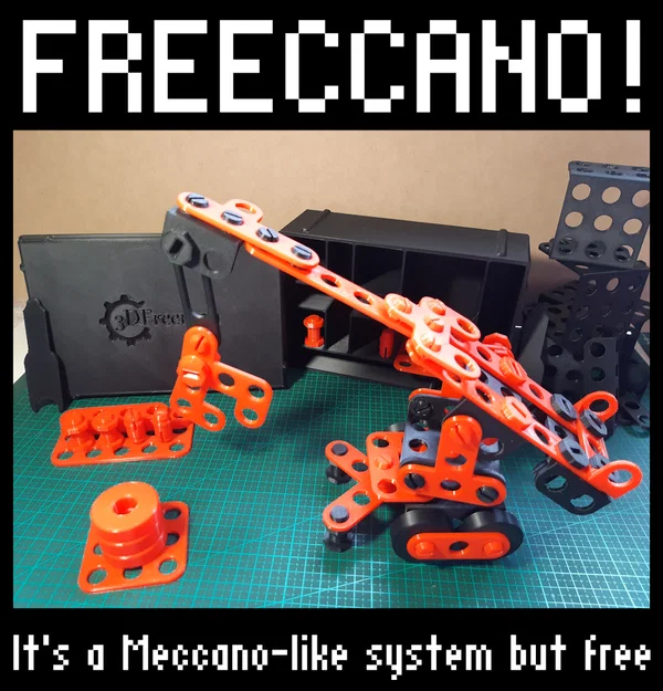 FREECCANO! Bộ đồ chơi kiểu Meccano nhưng miễn phí! - Image 1