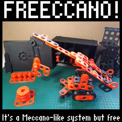 FREECCANO! Bộ đồ chơi kiểu Meccano nhưng miễn phí!