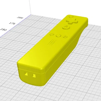 Mô hình tay cầm Wiimote tinh giản - Tệp thiết kế 3D in ấn
