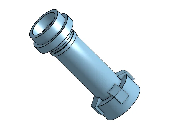 Mô hình tay cầm kiếm ánh sáng phong cách Lego (Lego Light Saber) in 3D - Image 1