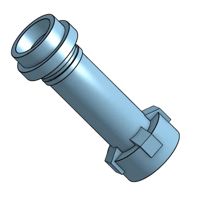 Mô hình tay cầm kiếm ánh sáng phong cách Lego (Lego Light Saber) in 3D