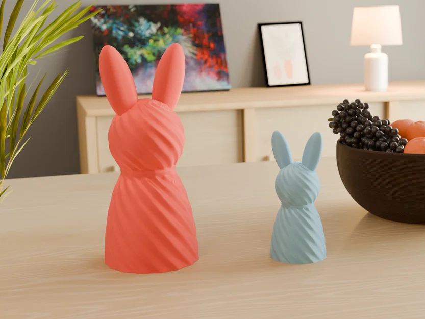 Thỏ Phục Sinh Xoắn Ốc (Spiral Easter Bunny) - Image 1