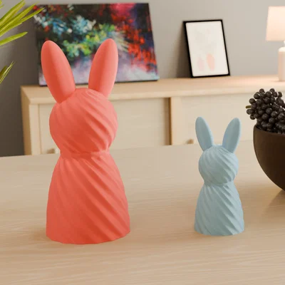 Thỏ Phục Sinh Xoắn Ốc (Spiral Easter Bunny)