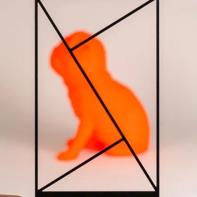 Thước ngắm bố cục nhiếp ảnh Golden Triangles in 3D