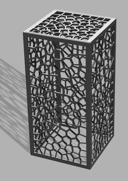 Chụp đèn Voronoi phong cách cho Ikea Grönö - Image 2