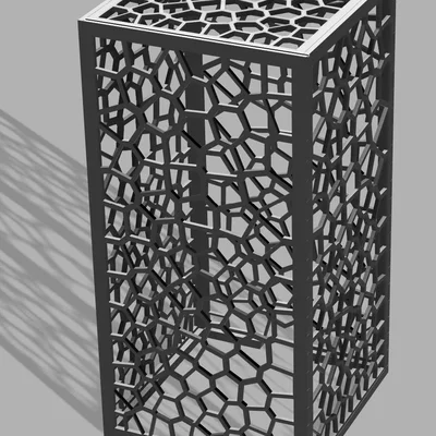 Chụp đèn Voronoi phong cách cho Ikea Grönö