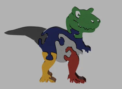 Puzzle Dino Zoo de ensueño - Image 1