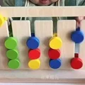 Bảng Montessori rèn vận động tinh & học màu sắc (in 3D) - Thumbnail 1