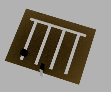 Bảng Montessori rèn vận động tinh & học màu sắc (in 3D) - Image 2