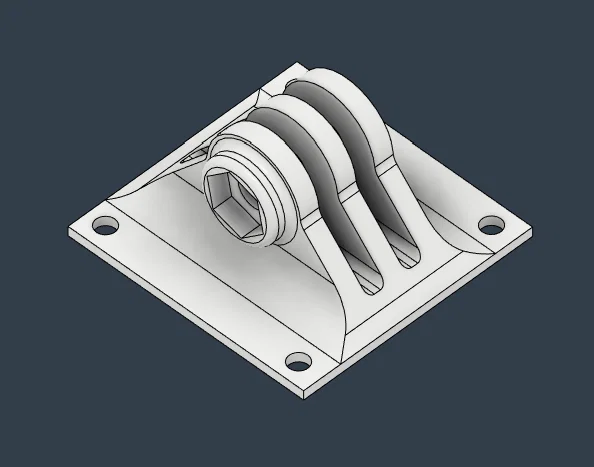 Ngàm gắn GoPro trên Flight Controller và ESC Stack cho Drone - Image 1