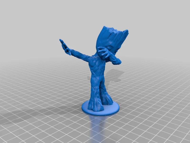 Groot Dab (Groot Em Bé Dang Dab) - Mẫu In 3D - Image 1