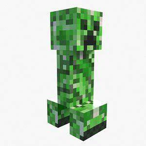 Mô hình Creeper Minecraft in 3D cực đẹp và dễ in