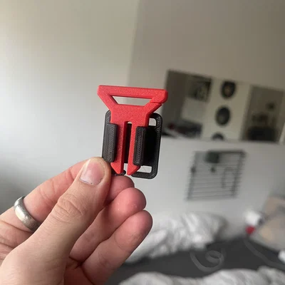 QUICK-CLIP mini kẹp túi EDC (Bag clip) cho quai 20mm
