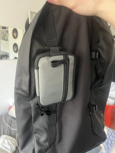 QUICK-CLIP mini kẹp túi EDC (Bag clip) cho quai 20mm - Image 3