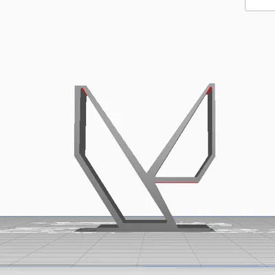 Mô hình logo Valorant 3D để bàn cá tính cho game thủ
