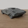 Mô hình siêu xe Lamborghini Countach LP400 in 3D siêu dễ - Thumbnail 2