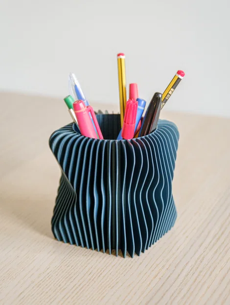Khay Cắm Bút Gợn Sóng - Vase mode - Image 1