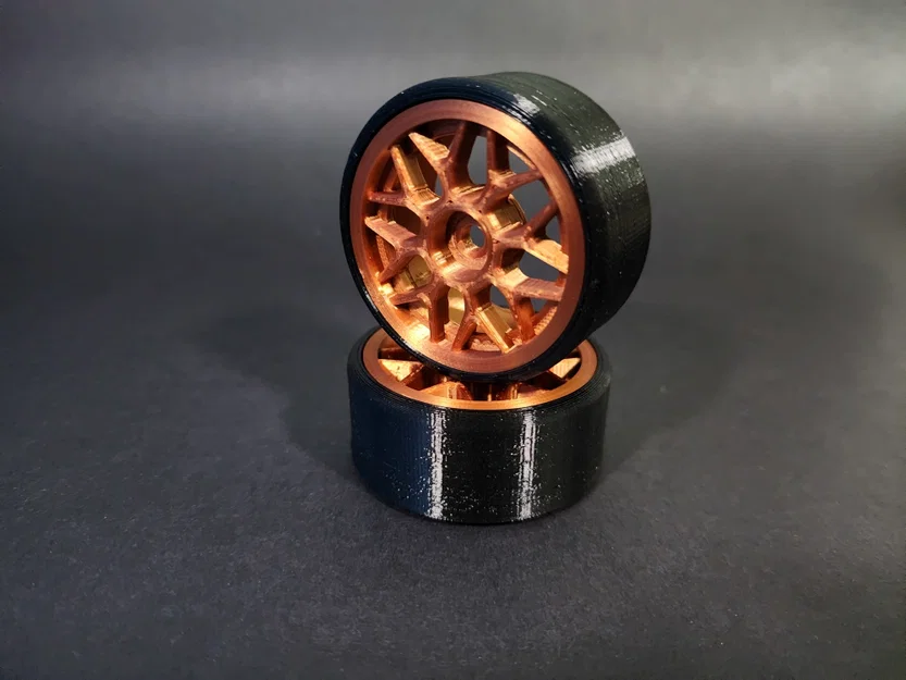 Mâm RC Drift xịn – Vỏ Grip & Drift (Hex 12mm, 1/10) - Image 2