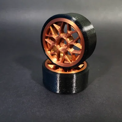 Mâm RC Drift xịn – Vỏ Grip & Drift (Hex 12mm, 1/10)