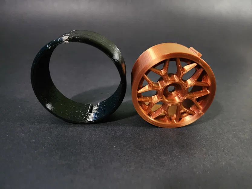 Mâm RC Drift xịn – Vỏ Grip & Drift (Hex 12mm, 1/10) - Image 3