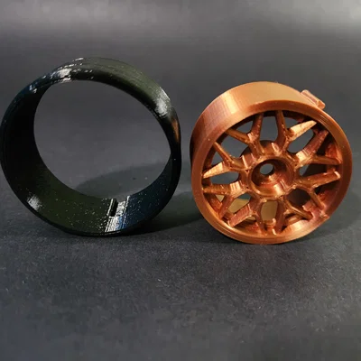 Mâm RC Drift xịn – Vỏ Grip & Drift (Hex 12mm, 1/10)