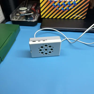 Vỏ case Raspberry PI 5 tích hợp quạt tản nhiệt 4010 siêu bền