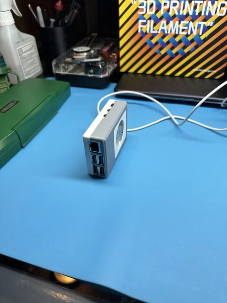 Vỏ case Raspberry PI 5 tích hợp quạt tản nhiệt 4010 siêu bền - Image 7