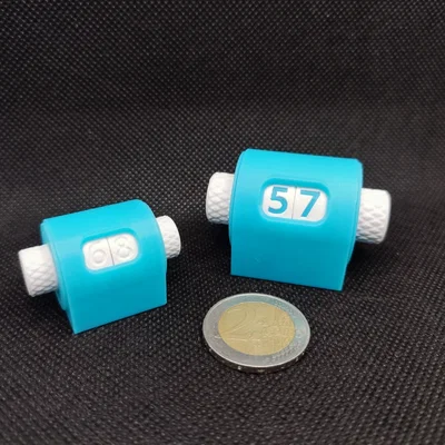 Bộ đếm Life Counter – có hiệu ứng snapping khi xoay