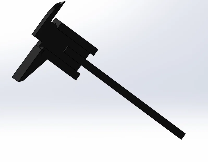 Thước kẹp đo (caliper) in 3D – measuring stick / Messchieber - Image 3
