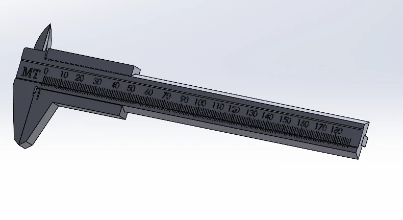 Thước kẹp đo (caliper) in 3D – measuring stick / Messchieber - Image 5
