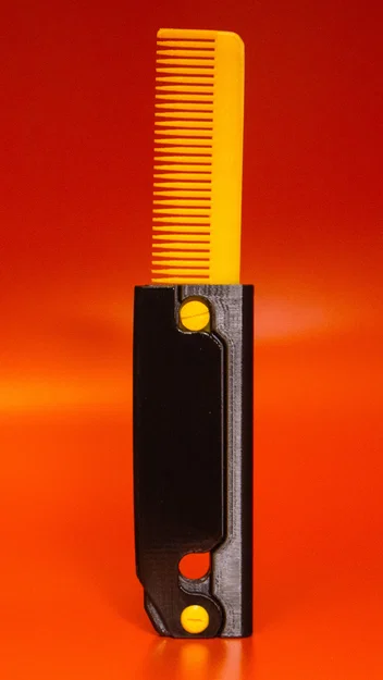 Lược xếp bỏ túi phong cách Gravity - Mô hình in 3D độc đáo - Image 1