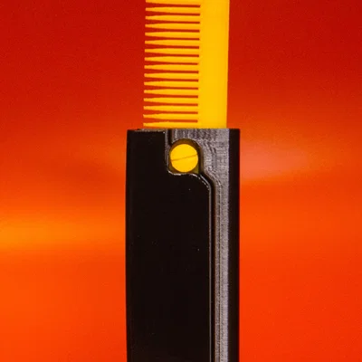 Lược xếp bỏ túi phong cách Gravity - Mô hình in 3D độc đáo