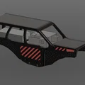 Tremor XL Chassis – Chassis low CG/Comp cho SCX24 - Thumbnail 2
