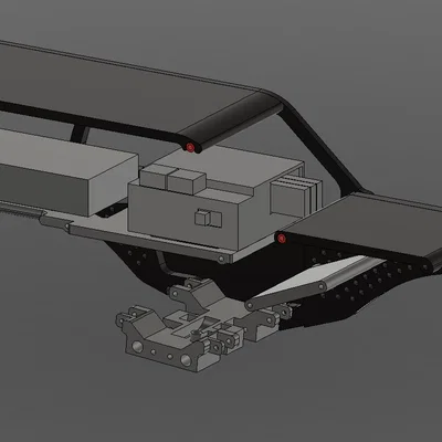 Tremor XL Chassis – Chassis low CG/Comp cho SCX24