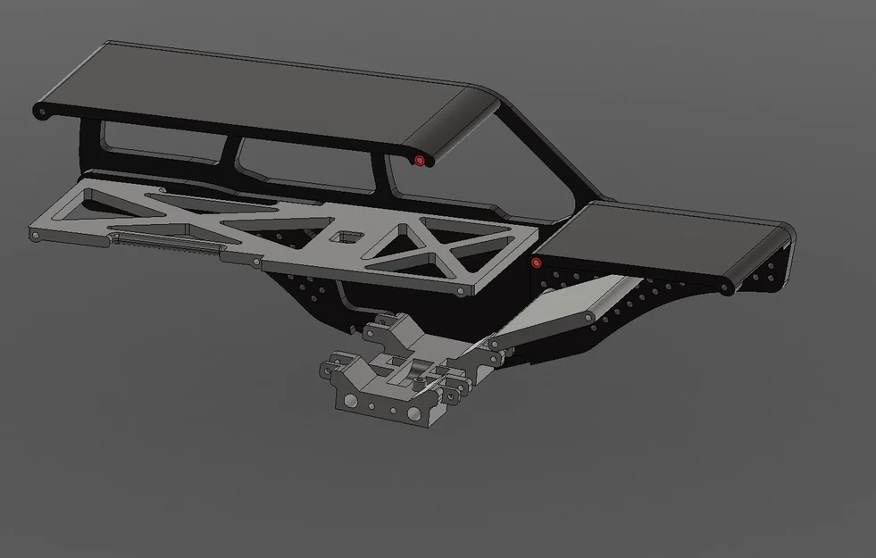 Tremor XL Chassis – Chassis low CG/Comp cho SCX24 - Image 5