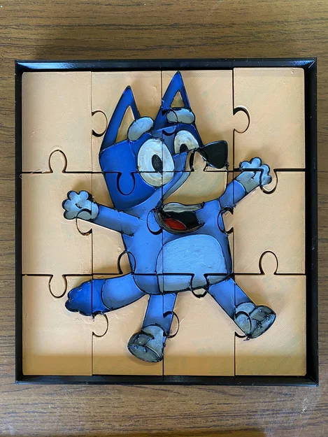 Bluey Puzzle – Puzzle mini in 3D cho bé - Image 2